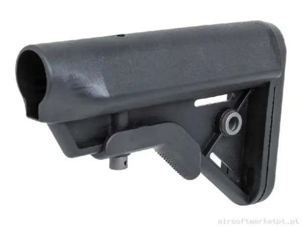 Externo Coronha Specna Arms Retractable Stock negra — Acessórios & Componentes — Airsoft Market PT