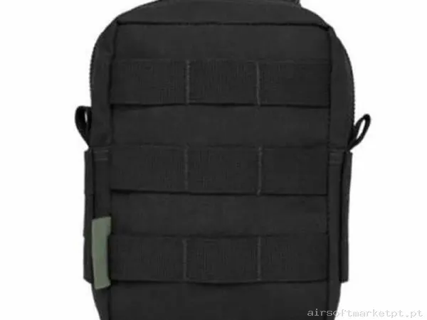 Pouch Multiusos Warrior Assault Small Utility C/MOLLE Delantero negro — Coletes & Rigs — Airsoft Market PT