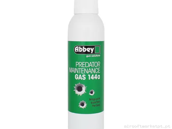 Gas 144ª Abbey Predator Maintenance Gun Gas verde 270ml — Gás & CO2 — Airsoft Market PT