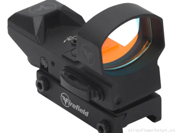 Mira Ponto vermelho Reflex Firefield Impact negro — Miras & Ópticas — Airsoft Market PT