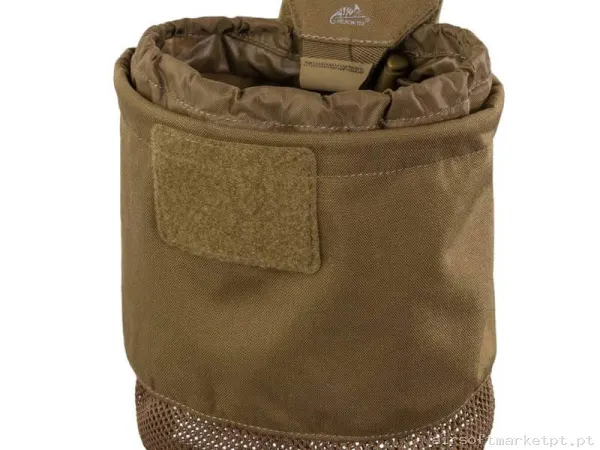 Pouch Bolsa Descarga Enrollable Helikon-Tex Competition Dump coyote — Coletes & Rigs — Airsoft Market PT