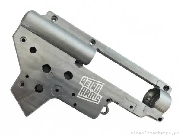 Interno Gearbox Carcasa Ver.2 Retroarms Qsc Reforçada 8mm — Peças Internas (AEG) — Airsoft Market PT