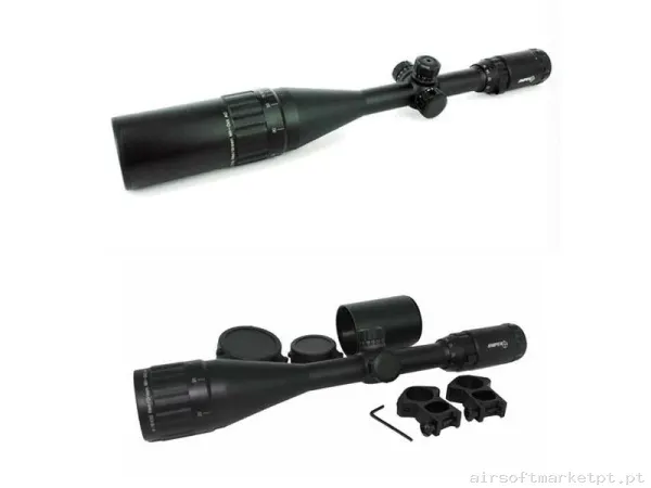 Visor SNIPER Retro-iluminada 4-16x50AOL Regulación exterior - Alta calidad — Miras & Ópticas — Airsoft Market PT