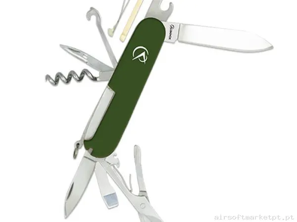 Faca Multiuso Albainox Aço Inox 6.7cm para Camping 11136 — Ferramentas — Airsoft Market PT