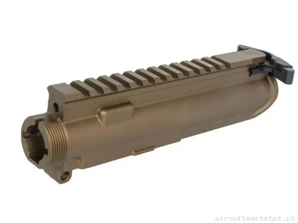Receptor Superior Externo M4 Specna Arms Edge Prime Series Metal Caos Bronze — Acessórios & Componentes — Airsoft Market PT