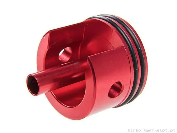 Cabeza cilindro shs marui next gen aluminio roja — Peças Internas (AEG) — Airsoft Market PT