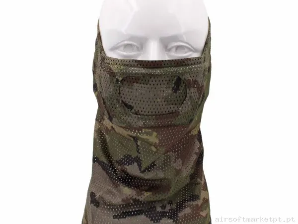 Braga máscara rejilla Corso Reaper MK1 pixelado boscoso — Proteção Ocular & Facial — Airsoft Market PT