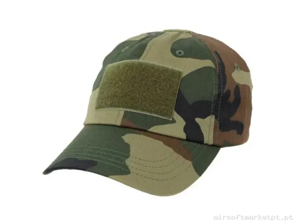 GORRA AJUSTABLE - WOODLAND — Proteção Ocular & Facial — Airsoft Market PT