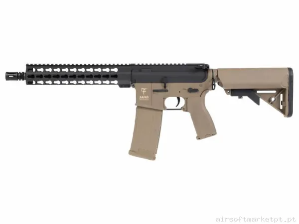 Réplica airsoft AEG M4 Saigo Kenji Zero Fighter 1 negra/Tan — Rifles de Assalto (AR/M4/AK) — Airsoft Market PT