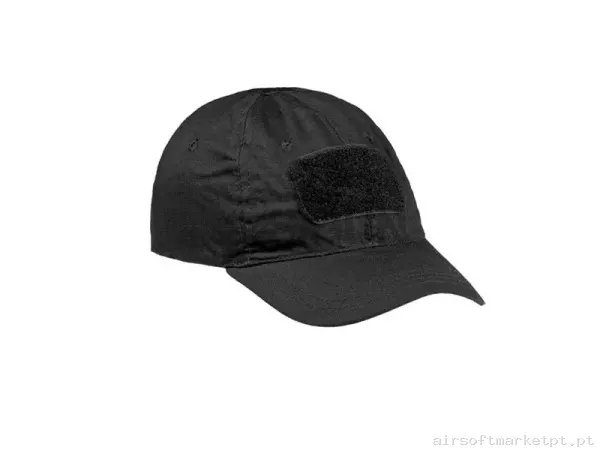 GORRA TALLA AJUSTABLE NEGRA - INVADER GEAR — Proteção Ocular & Facial — Airsoft Market PT