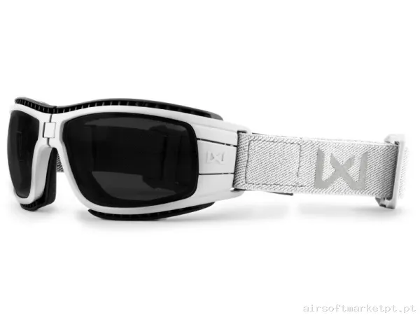 Óculos Wiley X Lynx 2 Lentes (Fumê/Transparente) Brancos — Proteção Ocular & Facial — Airsoft Market PT