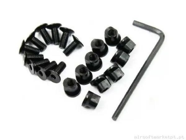 Conjunto de parafusos Keymod — Peças Internas (AEG) — Airsoft Market PT