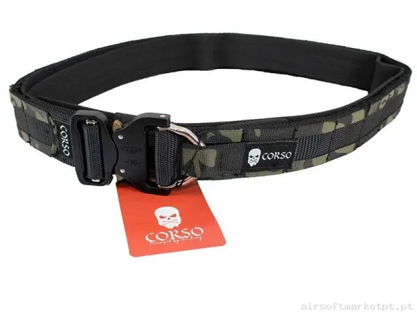 CEÑIDOR CORSO HOOK MOLLE MK2 MULTICAM BLACK - S/M — Gear Táctico — Airsoft Market PT