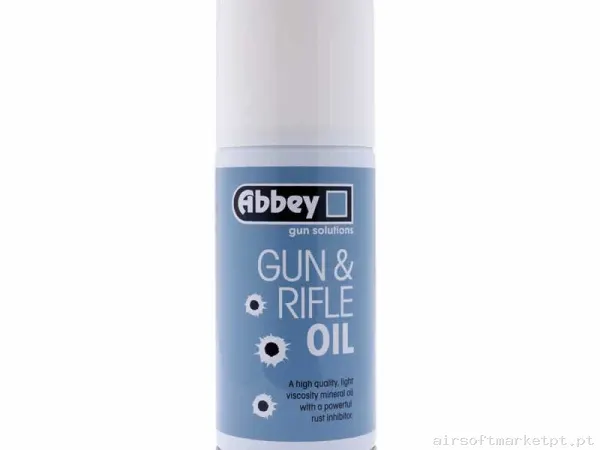 Óleo Mineral Spray Abbey Gun & Rifle Oil Aerosol 150ml — Outros — Airsoft Market PT