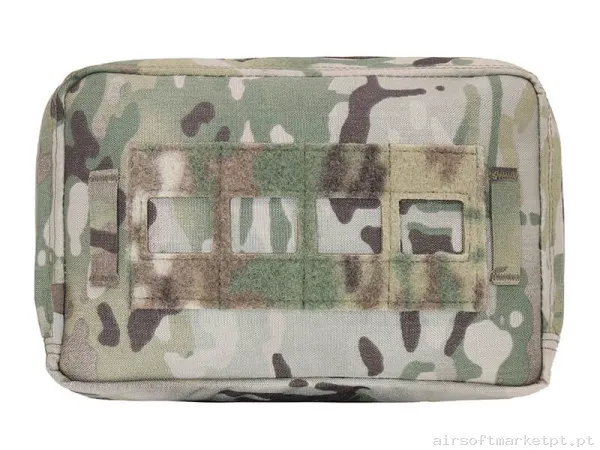 Portacargador Multiusos Warrior Assault Laser Cut Grande Horizontal C/MOLLE Frontal multicam — Coletes & Rigs — Airsoft Market PT