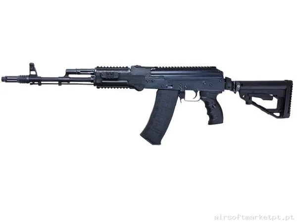 Réplica AEG Ak E&l Elak74m3 Essential EL-A117S negra — Rifles de Assalto (AR/M4/AK) — Airsoft Market PT