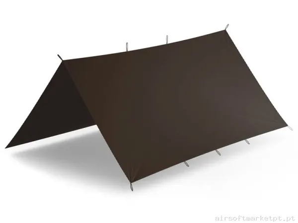 Toldo Universal Táctico Helikon-Tex Supertarp Earth Brown — Outros — Airsoft Market PT