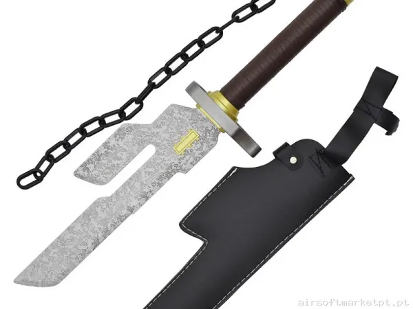 Espada Ornamental Estilo Jujutsu Kaisen Zs705wd (Lâmina de Bambu) — Ferramentas — Airsoft Market PT