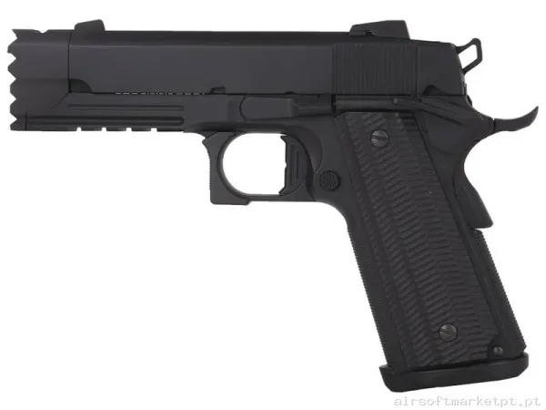 Réplica GBB Pistola 1911 Golden Eagle Striker 3317 negra — Pistolas — Airsoft Market PT