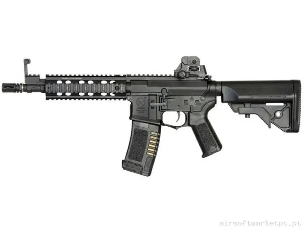 Réplica airsoft AEG M4 Ares Amoeba AM-008-BK preta — Rifles de Assalto (AR/M4/AK) — Airsoft Market PT