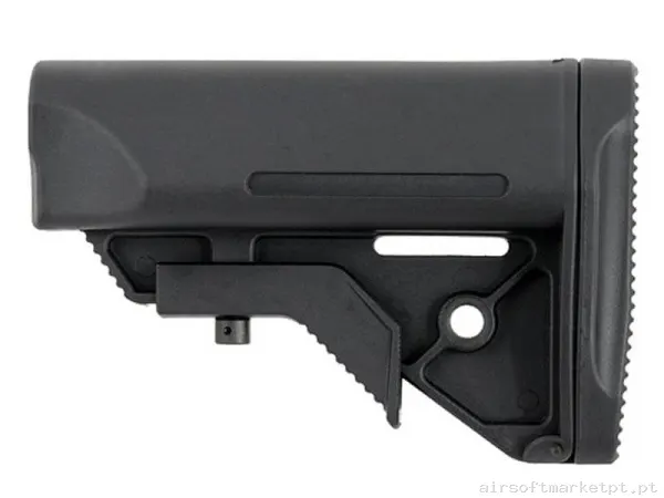 Externo Coronha Crane Stock Big Dragon Special Force negra — Acessórios & Componentes — Airsoft Market PT