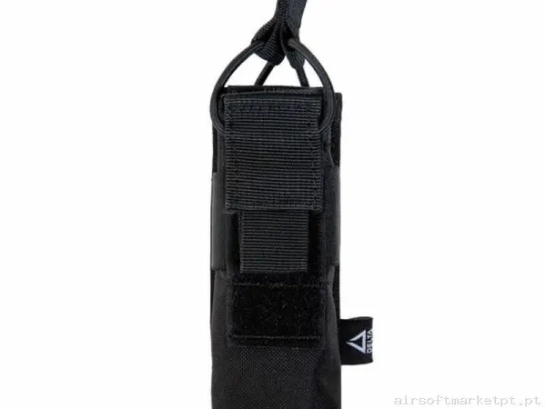 Pouch Magazine Pouch Mp5/Mp7/Mp9 Delta Tactics Open Top negro — Coletes & Rigs — Airsoft Market PT