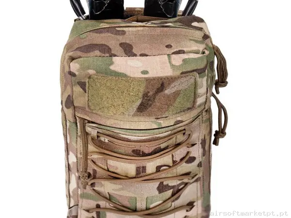 Pouch Multiusos Warrior Assault Laser Cut Multi Mission Vertical Pouch C/MOLLE Delantero multicam — Coletes & Rigs — Airsoft Market PT