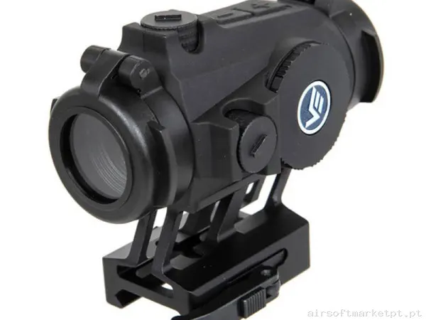 Mira Ponto Vermelho 1x20 Vector Optics Maverick-IV Mini Mil negra — Miras & Ópticas — Airsoft Market PT