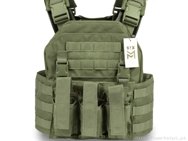 CHALECO TACTICO SIXMM 0.36M OD — Coletes & Rigs — Airsoft Market PT