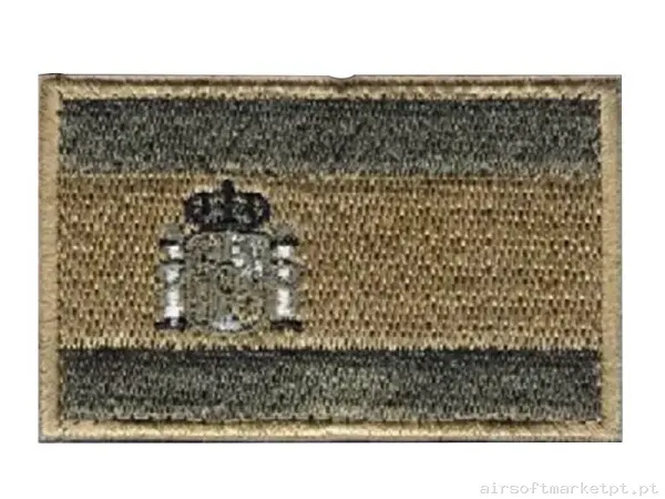 Parche Tela Oem Bandera Espanha verde — Patches & Decoração — Airsoft Market PT