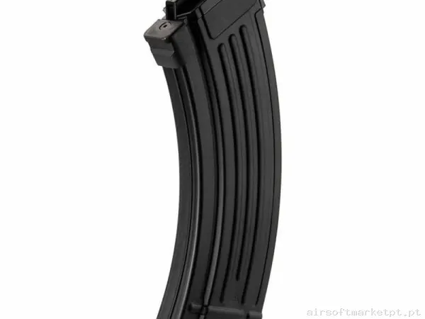 Magazine Réplica Midcap Ak Tokyo Marui Next Gen para AK47 Metálico 90 Bbs preto — Carregadores / Magazines — Airsoft Market PT