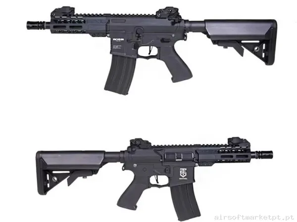 ROSSI M4 SENTINEL OMEGA CON GATILLO ELECTRÓNICO NEGRA — Rifles de Assalto (AR/M4/AK) — Airsoft Market PT