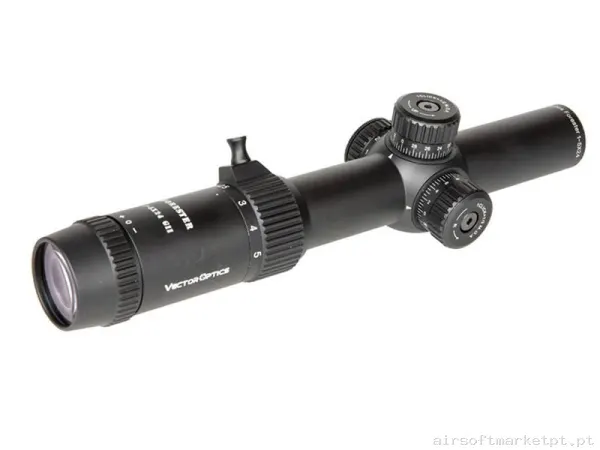 Visor Short Dot Vector Optics Forester 1-5X24 Genii Negro — Miras & Ópticas — Airsoft Market PT