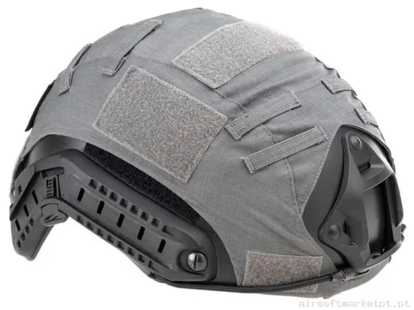 Capa de capacete Fast Velcro Invader Gear Mod 2 Cinza Lobo — Capacetes — Airsoft Market PT