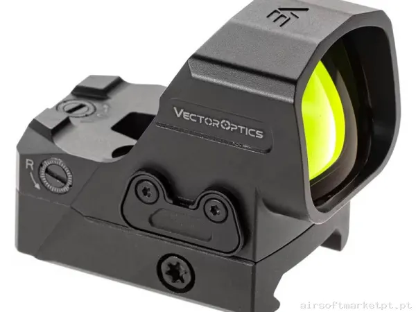 Mira Mini Ponto Vermelho Vector Optics Frenzy 1x24x29 Gen 2 preta — Miras & Ópticas — Airsoft Market PT