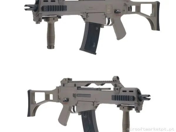Réplica specna arms aeg sa-g12 tan — SMGs — Airsoft Market PT