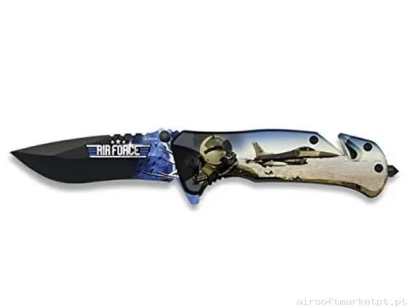 NAVAJA ALBAINOX ASISTIDA 8.2CM AIR FORCE — Ferramentas — Airsoft Market PT