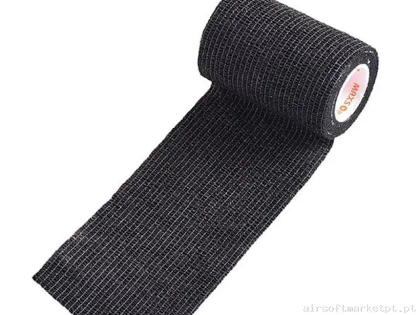 CINTA CAMUFLAJE ADHESIVA IMMORTAL 5CM 4.5M NEGRA — Vestuário (Fardas) — Airsoft Market PT
