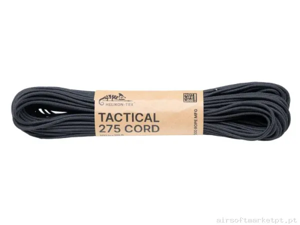 Corda Tática Helikon-Tex 275 preto — Acessórios & Componentes — Airsoft Market PT