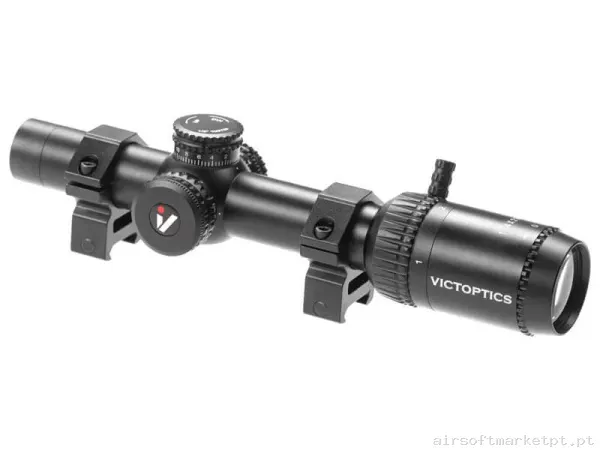 Mira telescópica 1-4X20 Victoptics Ir Lpvo negra — Miras & Ópticas — Airsoft Market PT