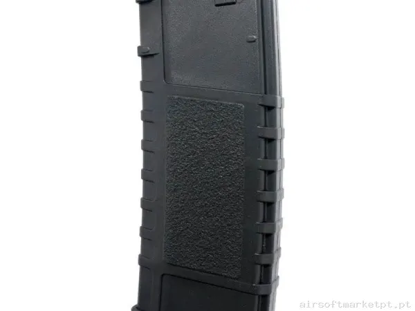 Magazine Réplica Midcap M4 Bo Manufacture Polímero 200 Bbs preto — Carregadores / Magazines — Airsoft Market PT
