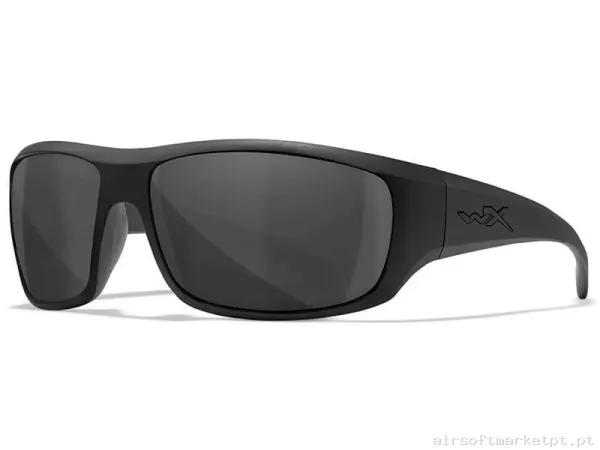 Óculos Wiley X Omega Fumê Pretos — Proteção Ocular & Facial — Airsoft Market PT