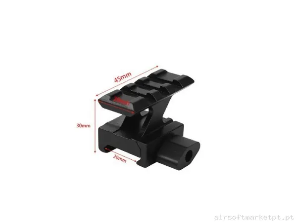 Montura rail t1 g0040 — Miras & Ópticas — Airsoft Market PT