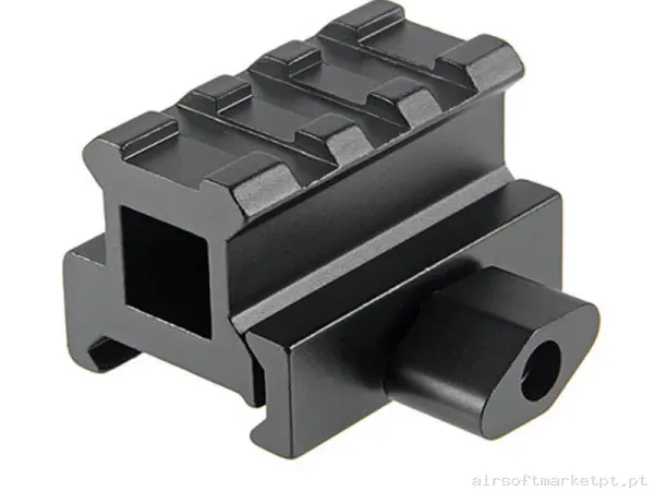Externo Sobremontura RIS Vector Optics 0.83" 3 Slot negro — Acessórios & Componentes — Airsoft Market PT