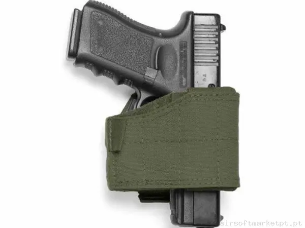 Pistolera Tela Universal MOLLE Warrior Assault verde od — Coletes & Rigs — Airsoft Market PT