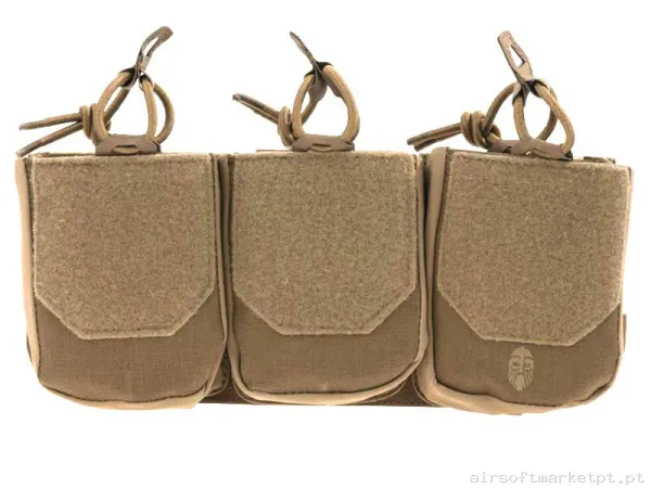 Pouch Magazine Pouch Triplo G36 Ragnar Valhalla System Insert Frey G36 Triplo coyote — Coletes & Rigs — Airsoft Market PT