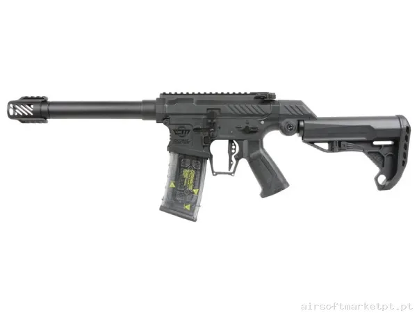 Réplica AEG M4 G&G Speedsoft SSG-1 preta — Rifles de Assalto (AR/M4/AK) — Airsoft Market PT