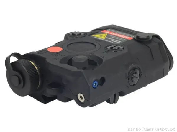 Externo An/Peq-15 Fma Tb0066 LED+Laser vermelho+Ir preto — Acessórios & Componentes — Airsoft Market PT