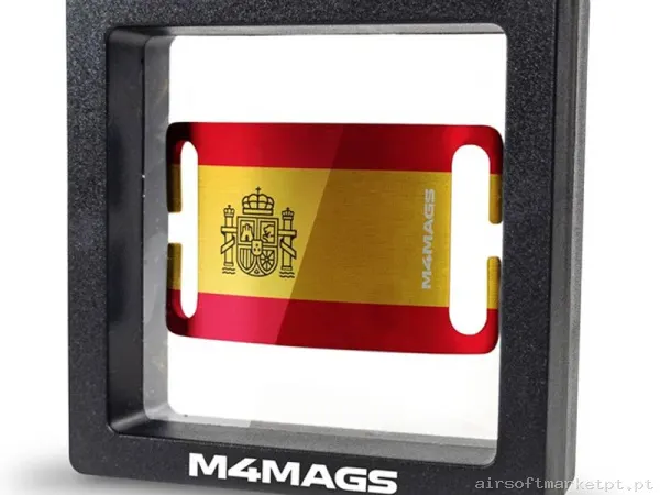 Charm MOLLE M4mags Bandeira Espanha — Patches & Decoração — Airsoft Market PT