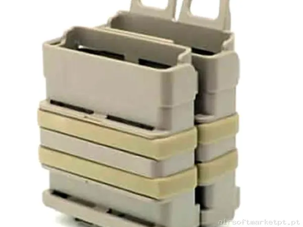 Pouch Magazine Pouch Fastmag Duplo 7.62 Fma Dark Earth — Coletes & Rigs — Airsoft Market PT